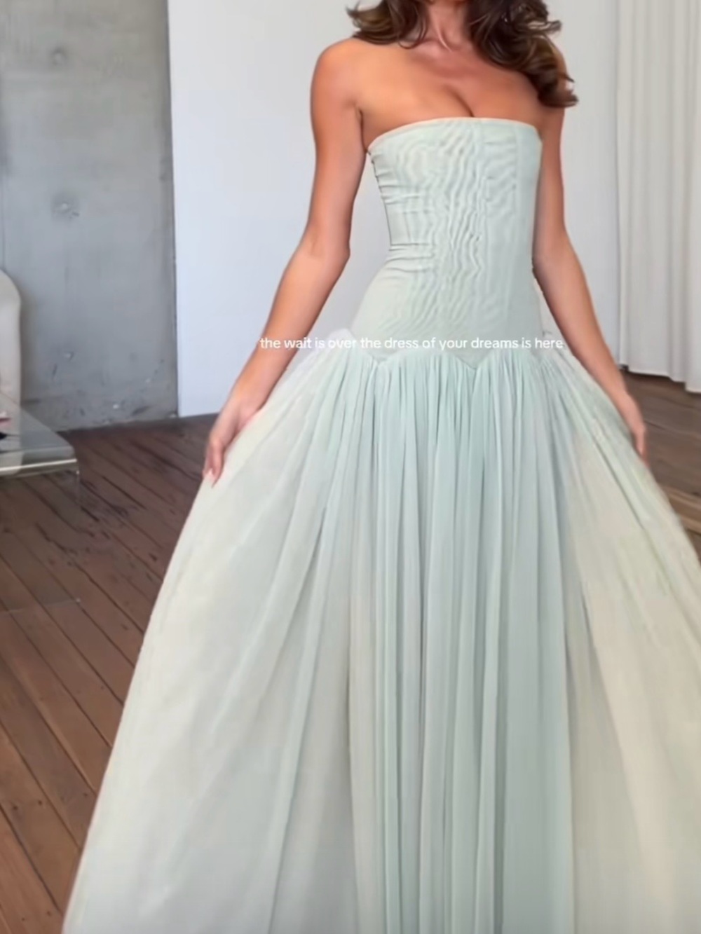 Magic Muse Maxi Dress Mint - Picture 3 of 4